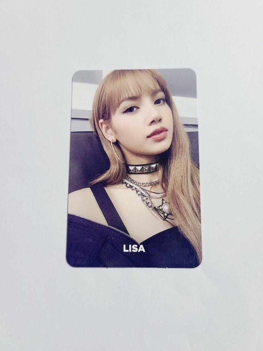 BlackPink Lisa SQUARE UP Official Photocard Album Genuine