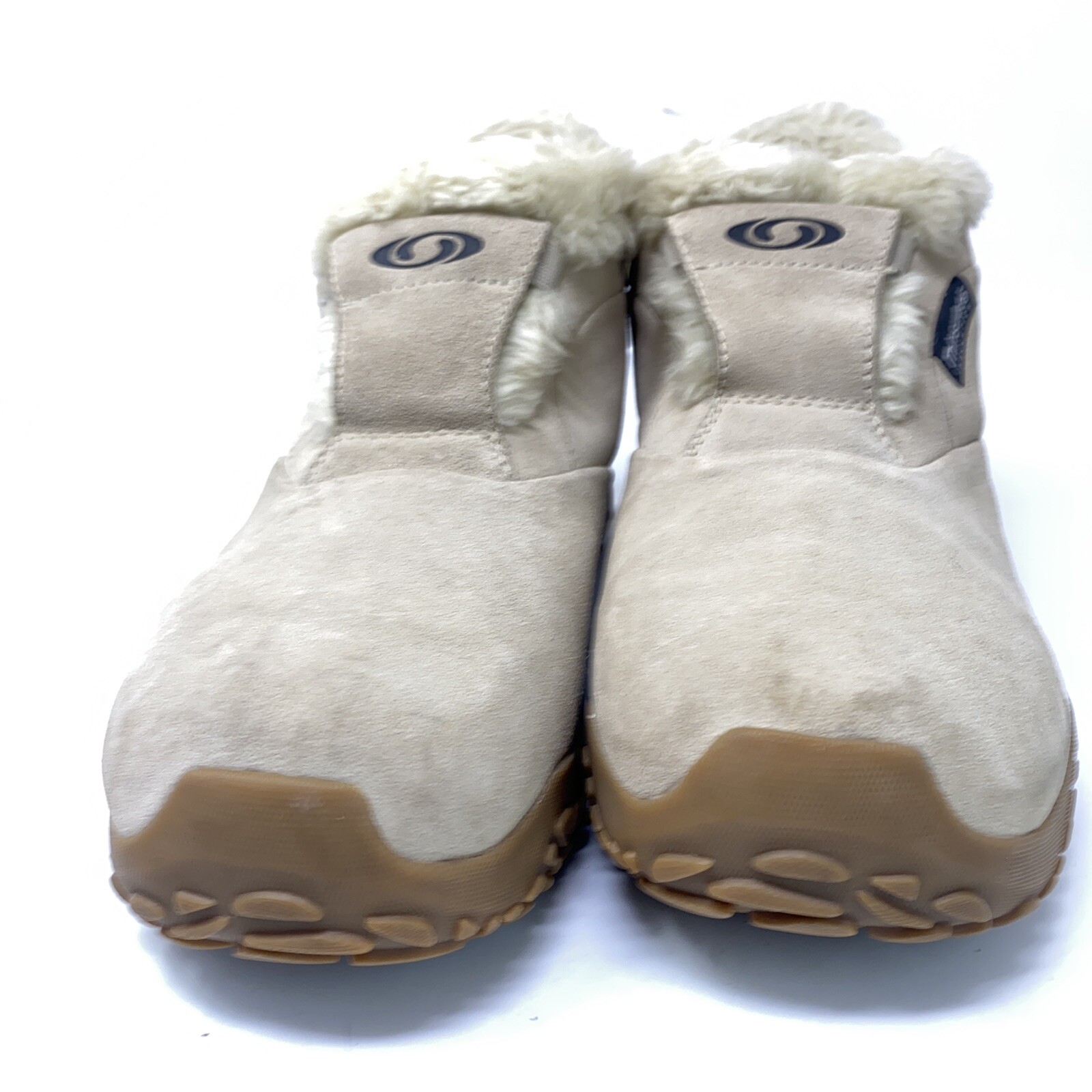 Stivali Salomon donna taglia 9 5 M impermeabili invernali pelle shearling isolati medi