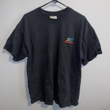 Walt Disney World Vintage Millennium 2000 Black Shirt Large QUALITY SEE GREAT