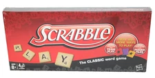 Factory Sealed Scrabble Crossword Board Game 2012 Hasbro W/ 3 Power Tiles NEW-SU
