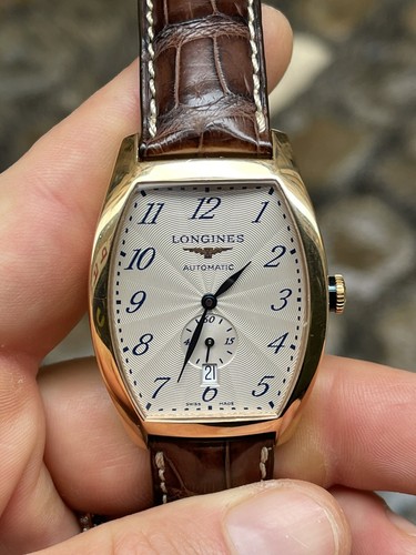 Longines Evidenza oro Rosa rose gold man full set L2.642.8.73.2 | eBay