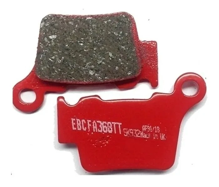 Pastillas de freno traseras EBC carbono TT se adaptan a SHERCO 300 SE/R/SEF/R (2012 a 2015) Foto 4 de 4