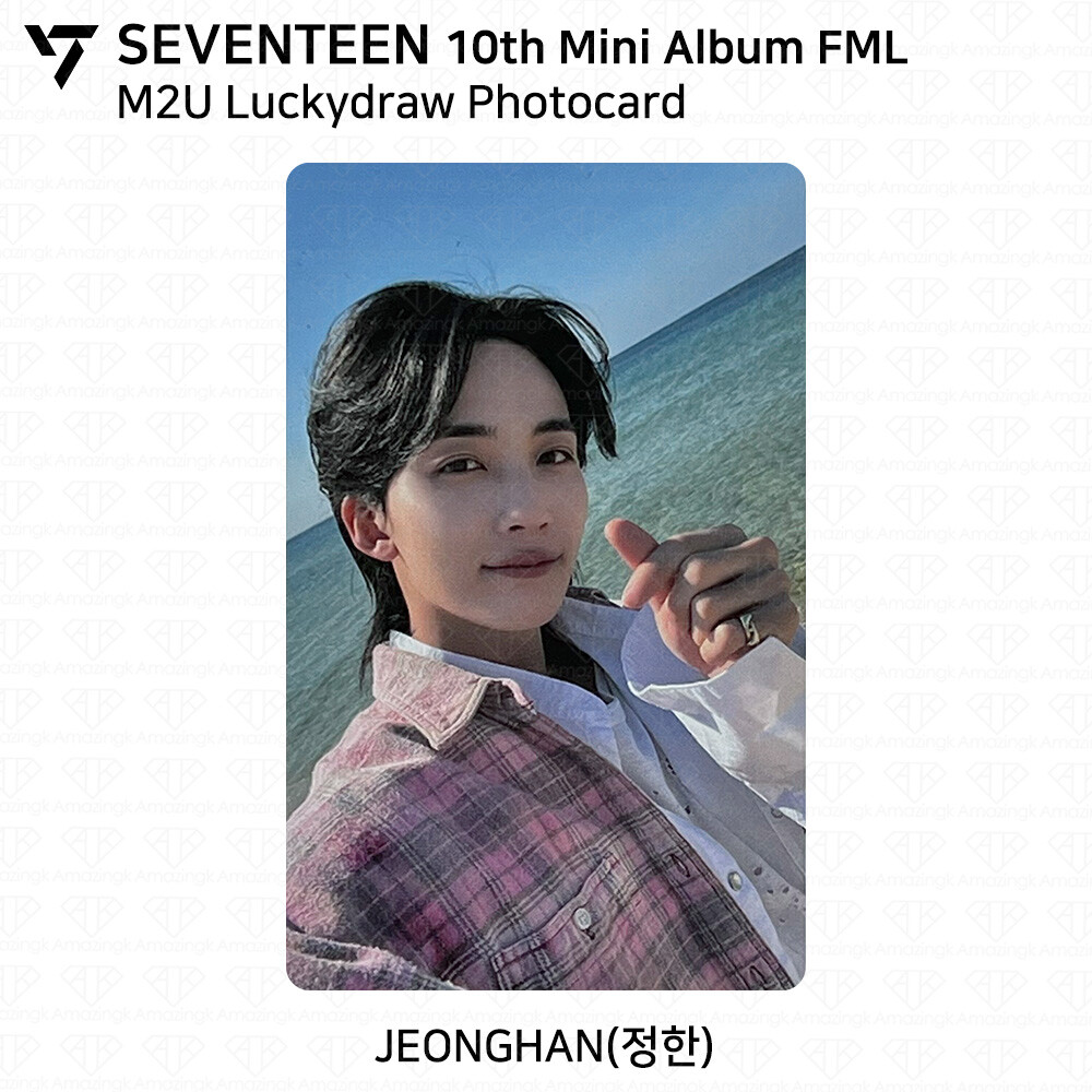 Seventeen 10th Mini Album FML Lucky Draw Photocard M2U PS SW