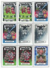 2024 GARBAGE PAIL KIDS OH THE HORROR-IBLE 10 CARTAS JUEGO BASE COMPLETO ONDA 4 GPK