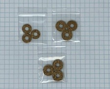 Universal Cornet  Trumpet Cork Washer Kit, 3 Sets of 3
