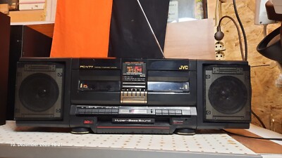 JVC Tragbare Stereoanlage, COMPONENT SYSTEM PC-V77, HYPER SOUND, SUPER KLANG !
