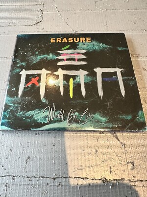Erasure World Be Live 2CD Deluxe Edition  New Old Stock  From MUTE Factory Shop