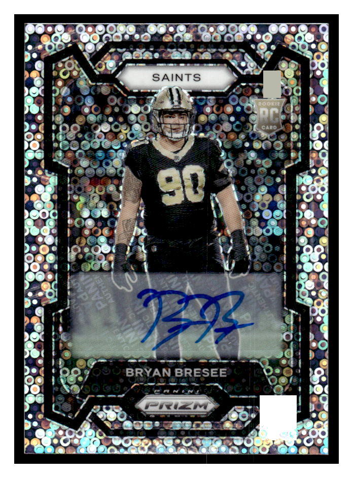 2023 Panini Prizm #372 Bryan Bresee Rookie Autographs Prizm No Huddle