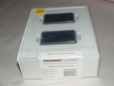 Fishman Fluence PRF-M36-SK2 6 String Modern Humbucker Set 3 Voices Black Nickel