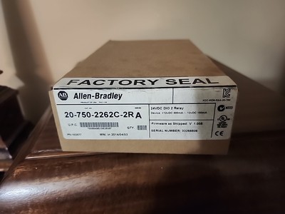 Allen-Bradley 20-750-2262C-2R PowerFlex 750 24V DC IO Option Module NEW Sealed