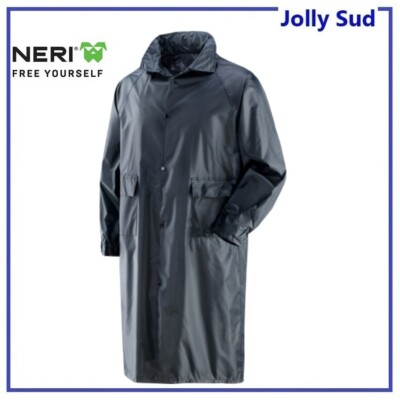 Cappotto Impermeabile Lungo Uomo Donna Antipioggia Poncho Pioggia Caccia  Pesca