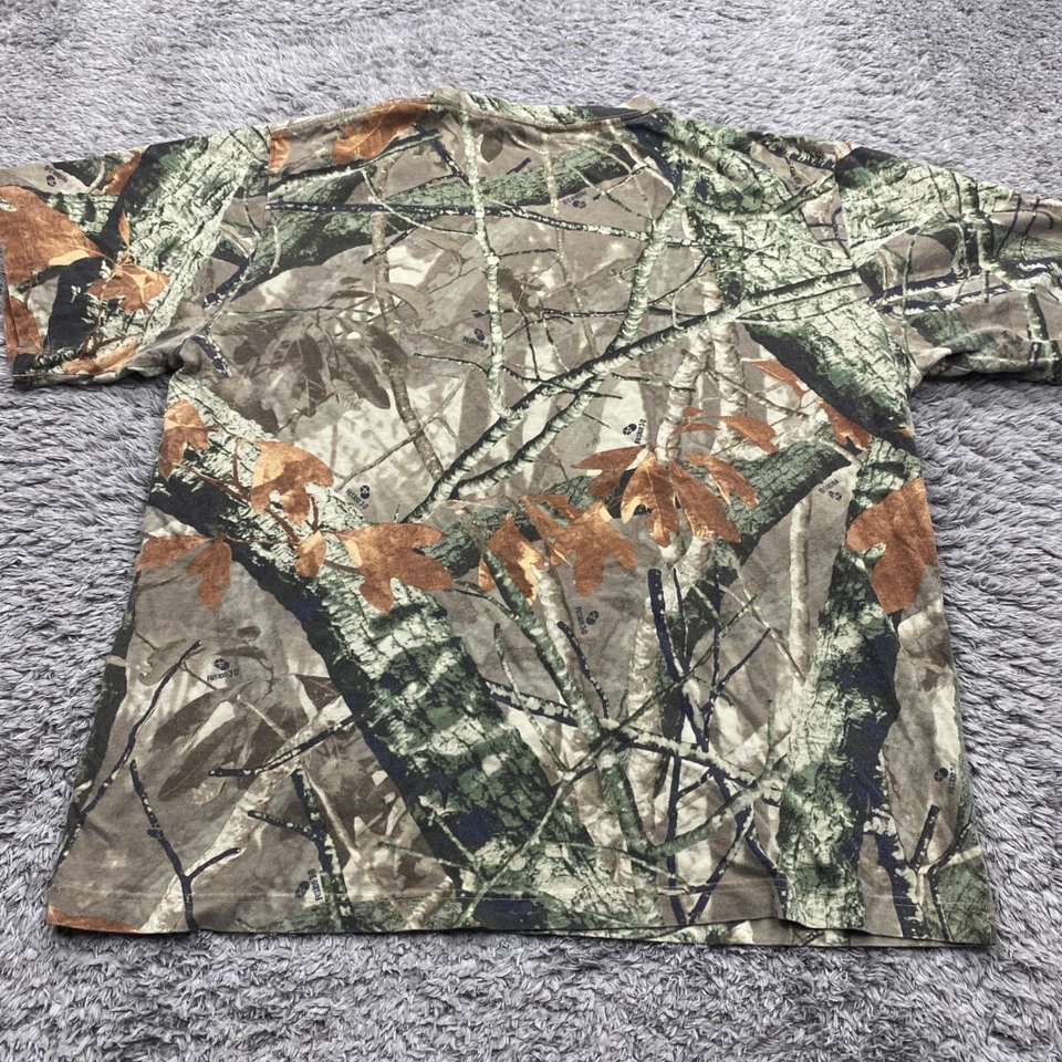 Camisa De Colección Outfitters Ridge Hombres XL Fusión 3D Camuflaje Caza Exterior Bolsillo Cuello Redondo Foto 2 de 4