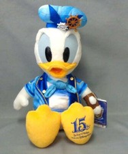 RARE Tokyo Disney Sea 15th anniversary Donald Duck Plush doll from JAPAN