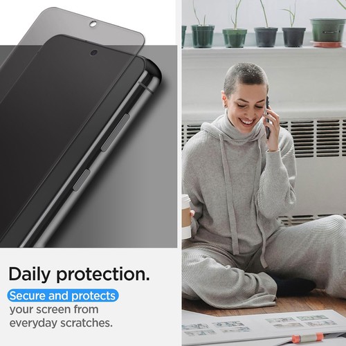 Privacy Anti-Spy Tempered Glass Protector For Samsung Galaxy S23 Plus/S23 Ultra - Picture 6 of 17