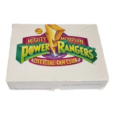 Mighty Morphin Power Rangers Official Fan Club Box 1994 w/Contents