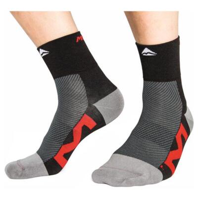 Merida Sport Fahrrad Radsport MTB Socken lang mit CoolMax schwarz/rot Gr. S M L