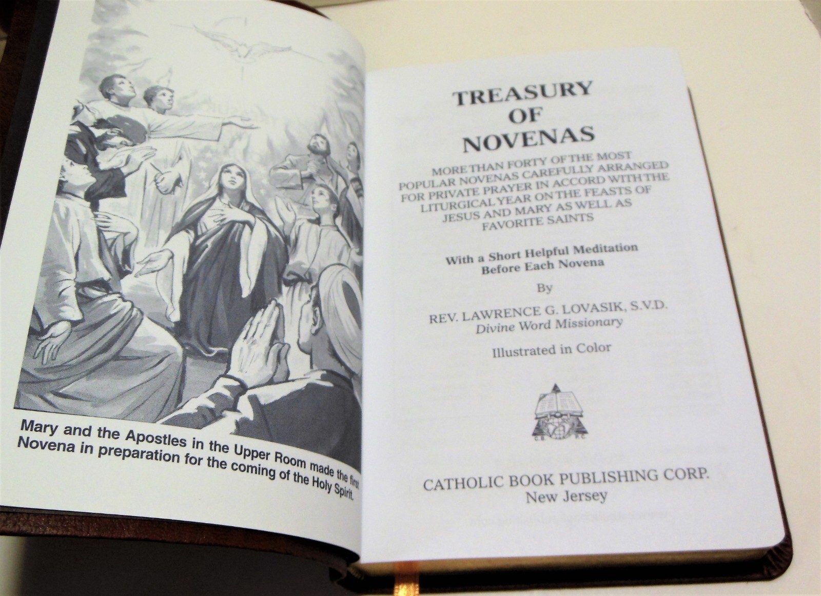 Catholic Treasury of Novenas by Lawrence Lovasik Novena Prayers ...