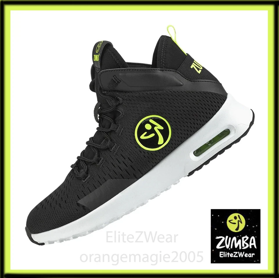 ZUMBA SHOES in ALL SIZES MID HIGH TOP TRAINERS SNEAKERS EliteZWear Orlando ZCon - Image 2 of 4