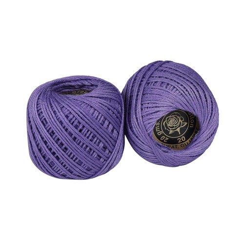 Reine Baumwolle gehäkelt Handstickfaden merzerisiert Nähgarn Strickball - Bild 3 von 3