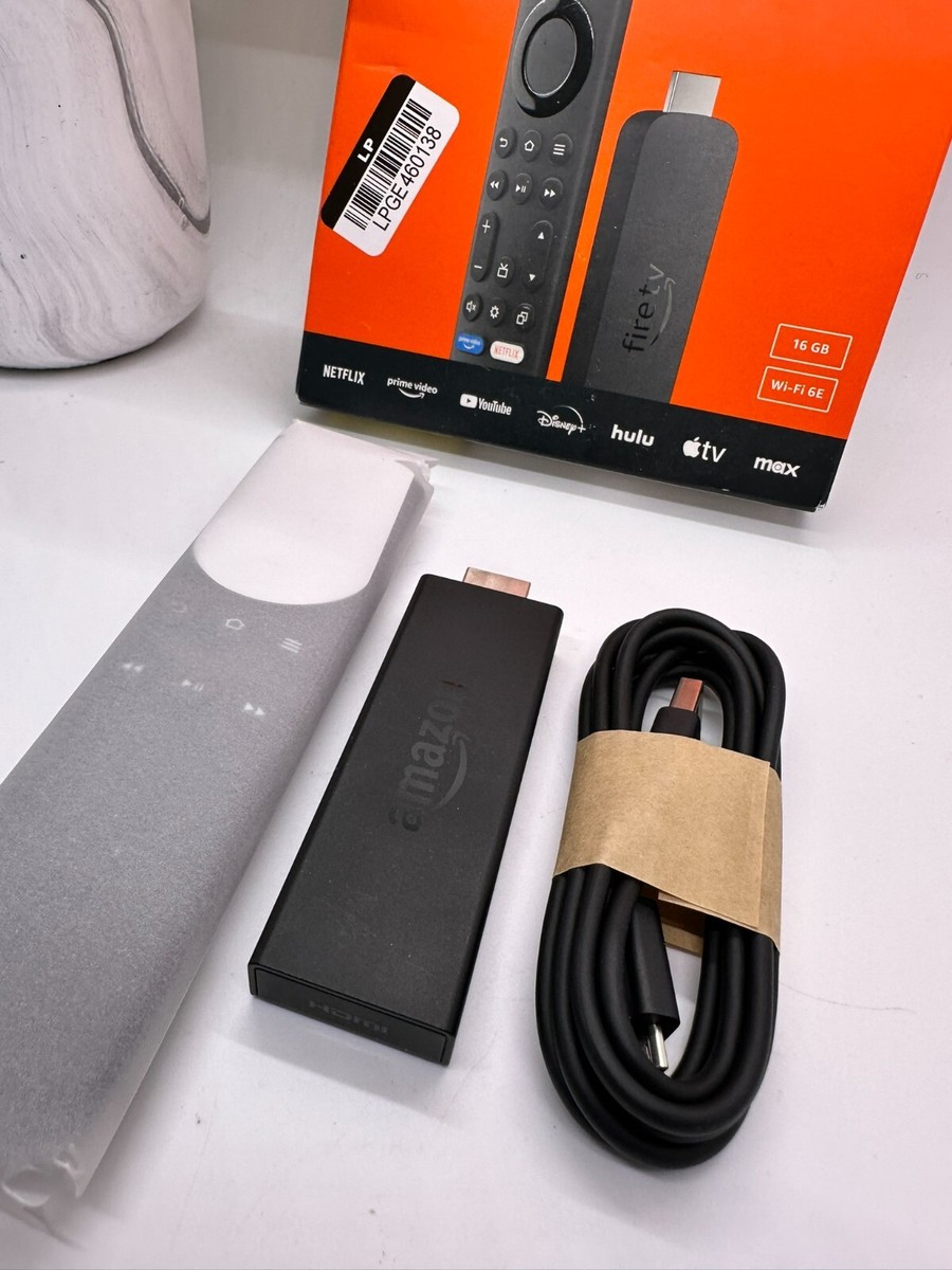 Amazon Fire TV Stick 4K Max 16GB streaming device, supports Wi-Fi