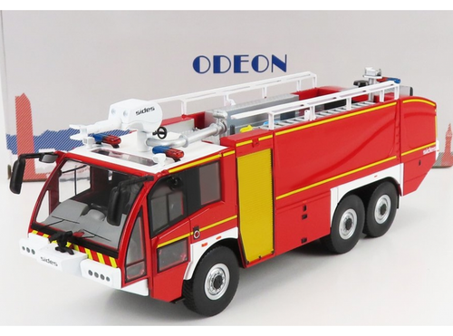 Berliet - Thomas VMA 72 Aéroport 6x6 Pompiers 1990 - Modèle Presse - 1