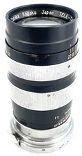 Tanaka Tele-Tanar C. f3.5 13.5cm (135mm) Nikon S Contax S mount 60% condition 