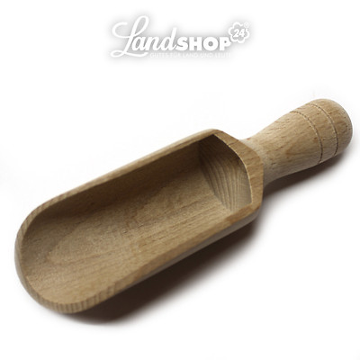Teeschaufel Gewürzschaufel Buchenholz 14,5 cm 1A deutsche Ware
