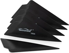 5 PCS Window Tint Tools Triangle Squeegee, Go Corner Tint Squeegee 100A Hardnes