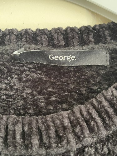 George Sequin Heart Colour Change Grey To Colourful Jumper Top Black 10-11 Years - Picture 4 of 9