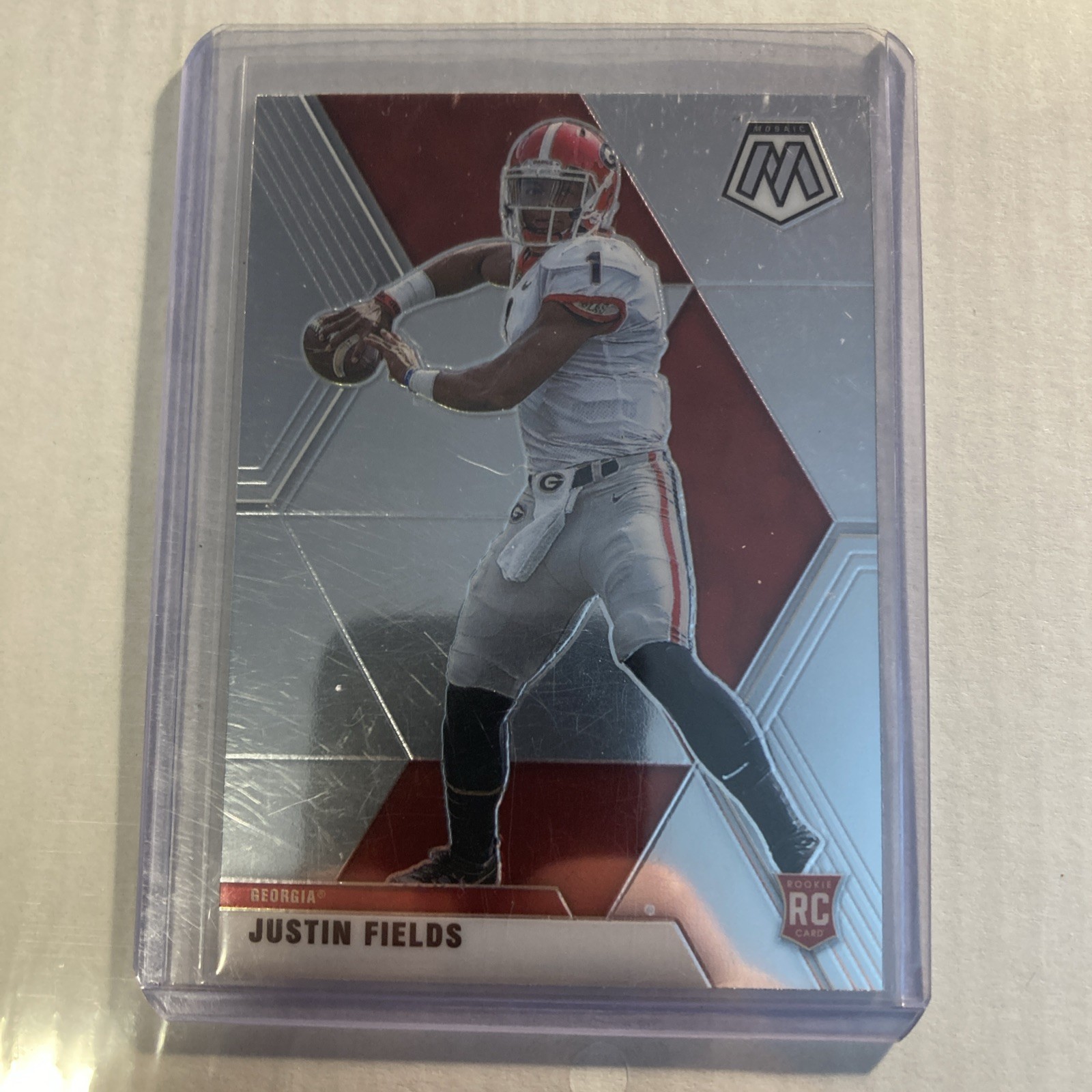 2021 Panini Mosaic Draft Picks - Justin Fields #5 Mosaic (RC)