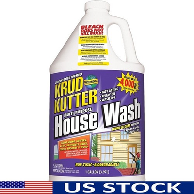 #ad Krud Kutter Multi Purpose House Wash Cleaner Siding Roof Gutters Mildew 4000sqft $24.03