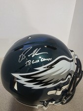 Brandon Graham Signed Eagles Authentic With SB XIL Camps Inscription Beckett COA