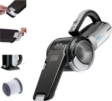 BLACK+DECKER Dustbuster PIVOT VAC Handheld Vacuum Cordless, Hand Vacuum for Dorm