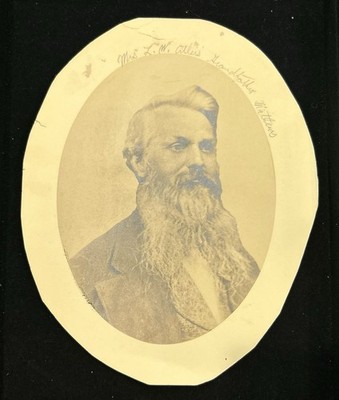 OVAL PORTRAIT - James Frederick Mathews - Massachusetts - c1880 - Atlee Relative