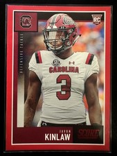 Javon Kinlaw 2020 Score Rookies Red #342 Rookie RC