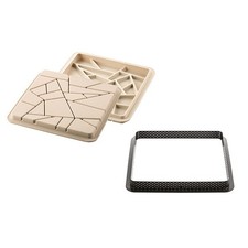 Silikomart Kit Tarte Liberty Set Ring + Silicone Grey