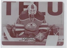 2010-11 Upper Deck French Printing Plate Magenta 1/1 Jeff Deslauriers #121 1p3