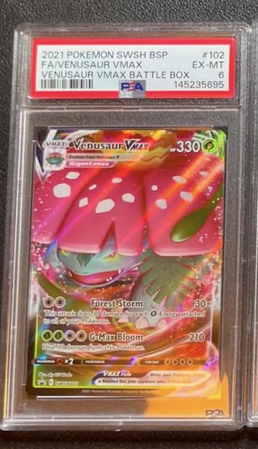Venusaur VMAX graded PSA 6 for sale on eBay