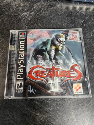 Nightmare Creatures II (Sony PlayStation 1, 2000) Black Label PS1 
