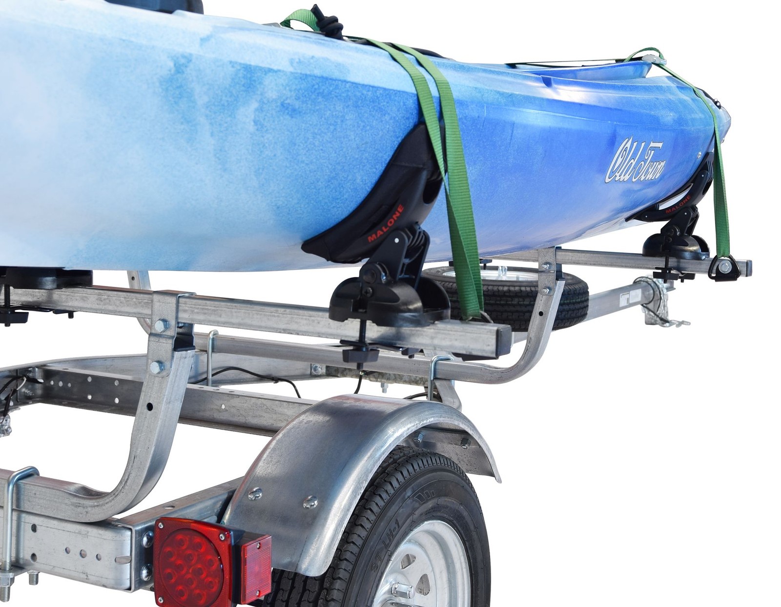 Malone MicroSport 2 Kayak Trailer - Saddle Up Pro