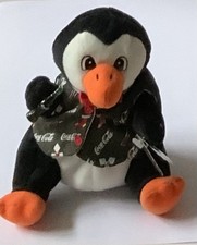 Coca Cola Plush Style 0172 COCA-COLA Penguin in Holiday Vest
