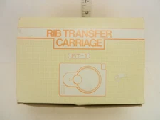 Rib Transfer Carriage for Knitting Machine RT-1 with Box & Instructions UNTESTED