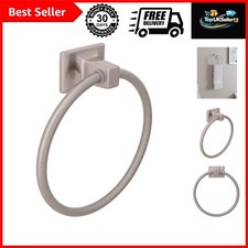Millbridge Towel Ring, Satin Nickel