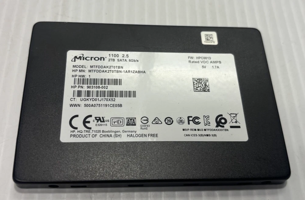 Micron 2TB Solid State Drives for sale | eBay