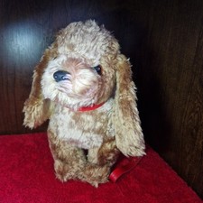 Keel Toys Simply Soft Collection Plush Dog with Lead