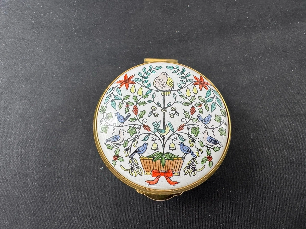 Staffordshire Enamel In Collectible Decorative Trinket Boxes for