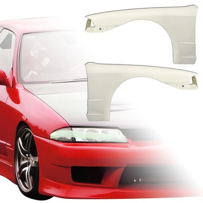 ModeloDrive FRP OER GTS Fenders (front) 2dr Coupe for Skyline (R32) GTS Nissan 