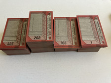 1989 Bowman Baseball Lot of 625 Cards. Minor stars. HOF's, commons w/duplicates