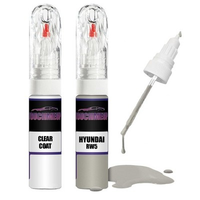 Lackstift für HYUNDAI ICE WINE RW5 + Klarlack Pinsel Kratzer Fix Kit