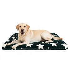 Dog Bed Mat - Reversible Dog Crate Bed Mats, Soft Breathable Kennel Pad, Du...